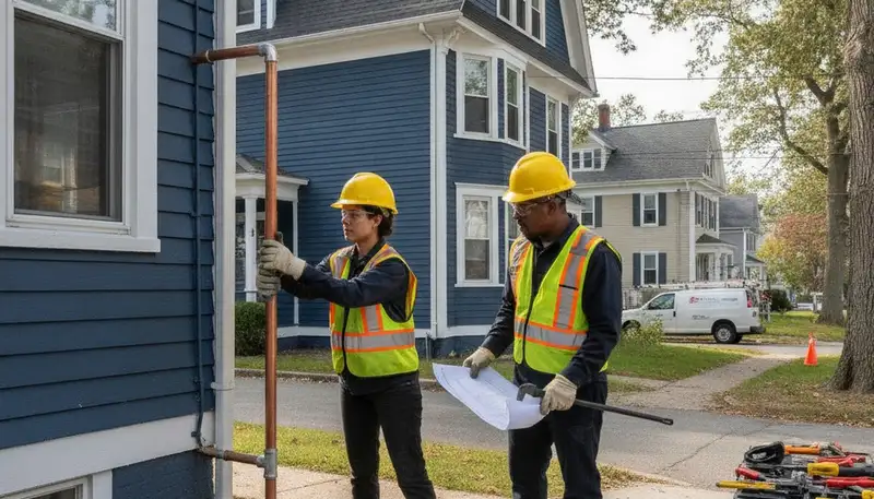Plumbing repair service in Norton, MA for residential and commercial leaks and pipe issues