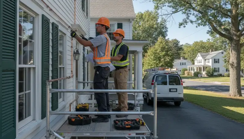 Plumbing repair technician serving Norton, MA for residential and commercial plumbing services