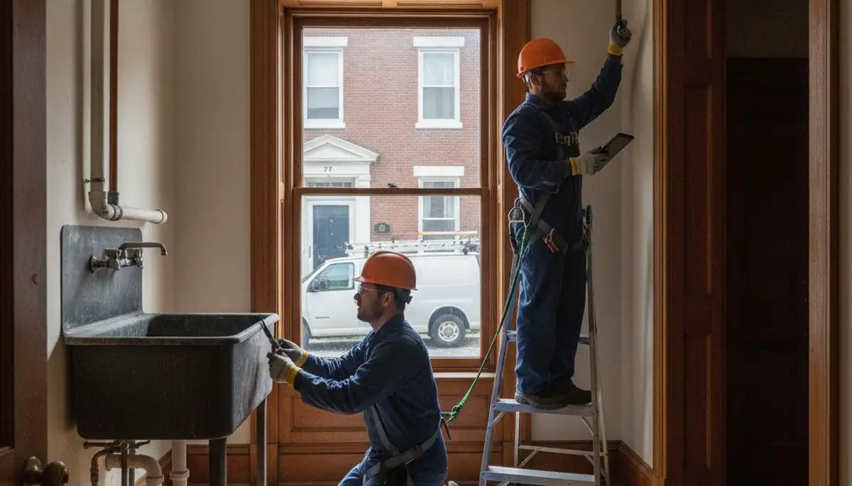 Plumber repairing pipe in Norton, MA for residential plumbing service
