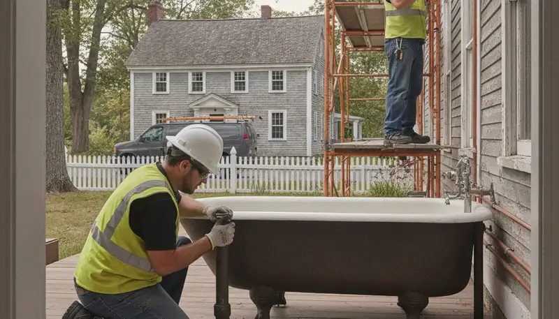 Plumbing repair service in Norton, MA for residential and commercial plumbing issues