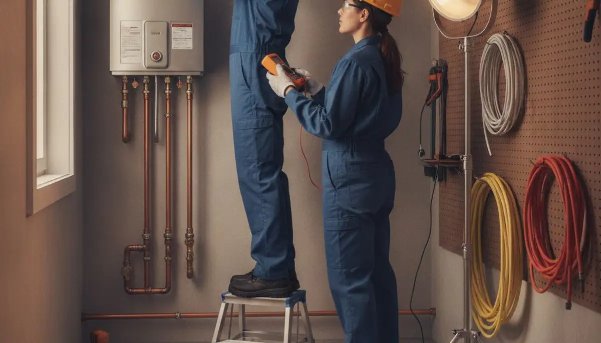 Tankless water heater service in Norton, MA by On Call Plumbers