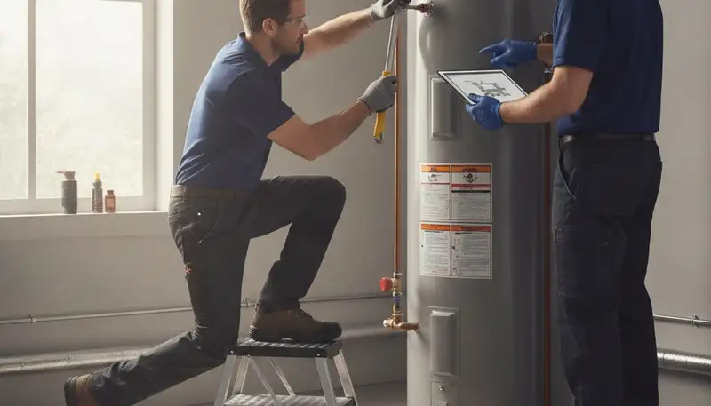 Water heater repair service in Norton, MA by On Call Plumbers