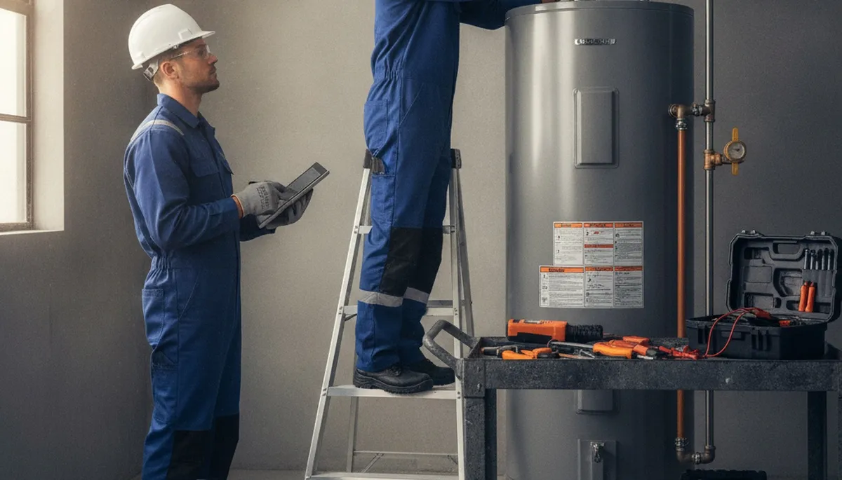 Water heater repair technician serving Norton, MA for homes with cold-season hot water issues